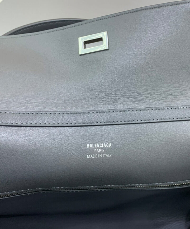 Balenciaga Rodeo Medium Handbag Gray